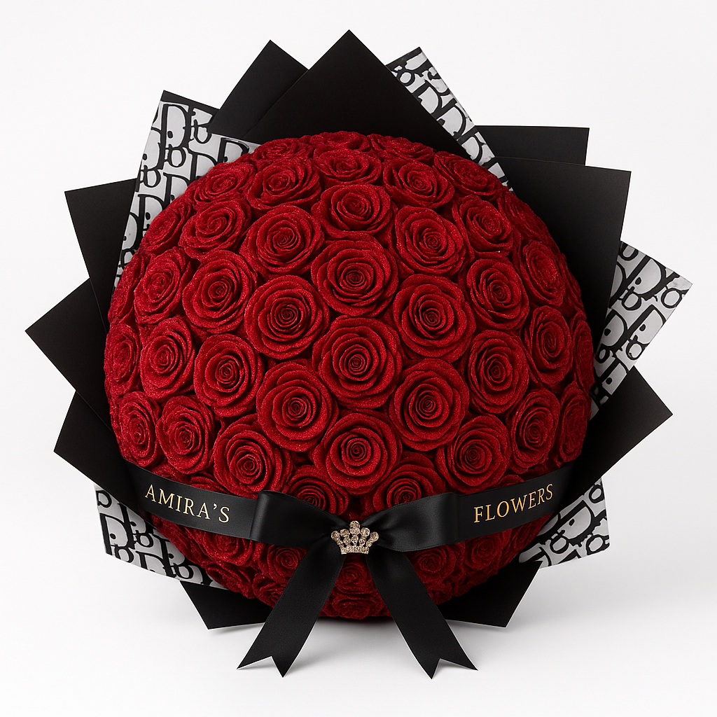 The Royal 100 - 100 røde roser